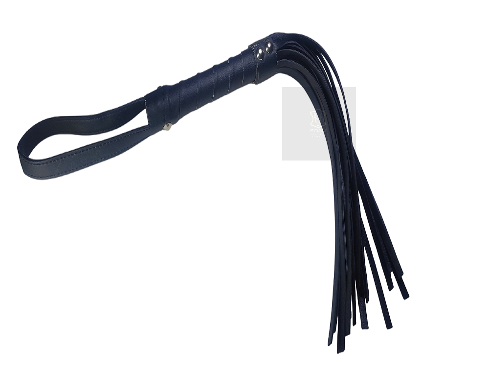 BLACK LEATHER LUXURY BONDAGE BDSM KIT